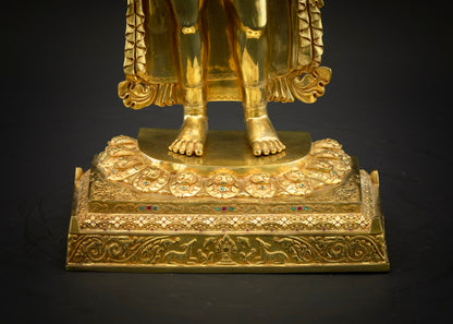 Standing Siddhartha Gautama Buddha statue | Himalayan Sacred Art