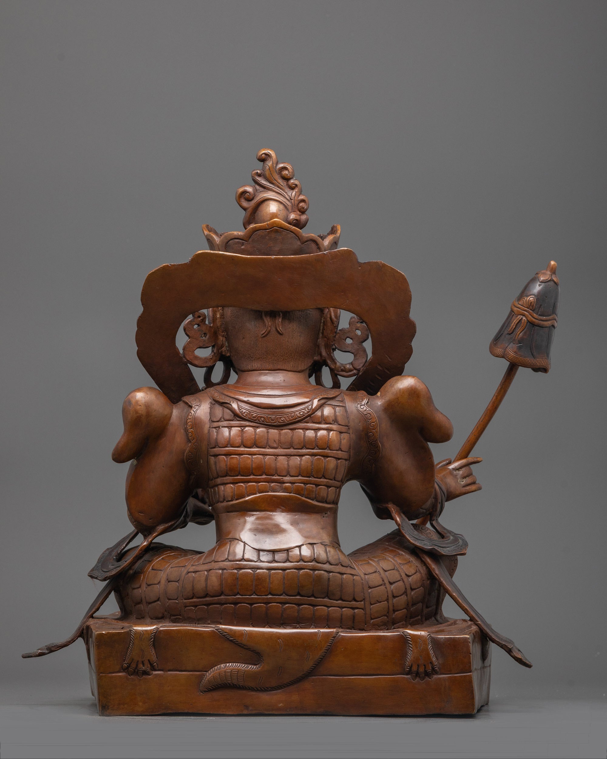 Four Direction King Statue | Hand-Carved Himalayan Guardian Sculpture