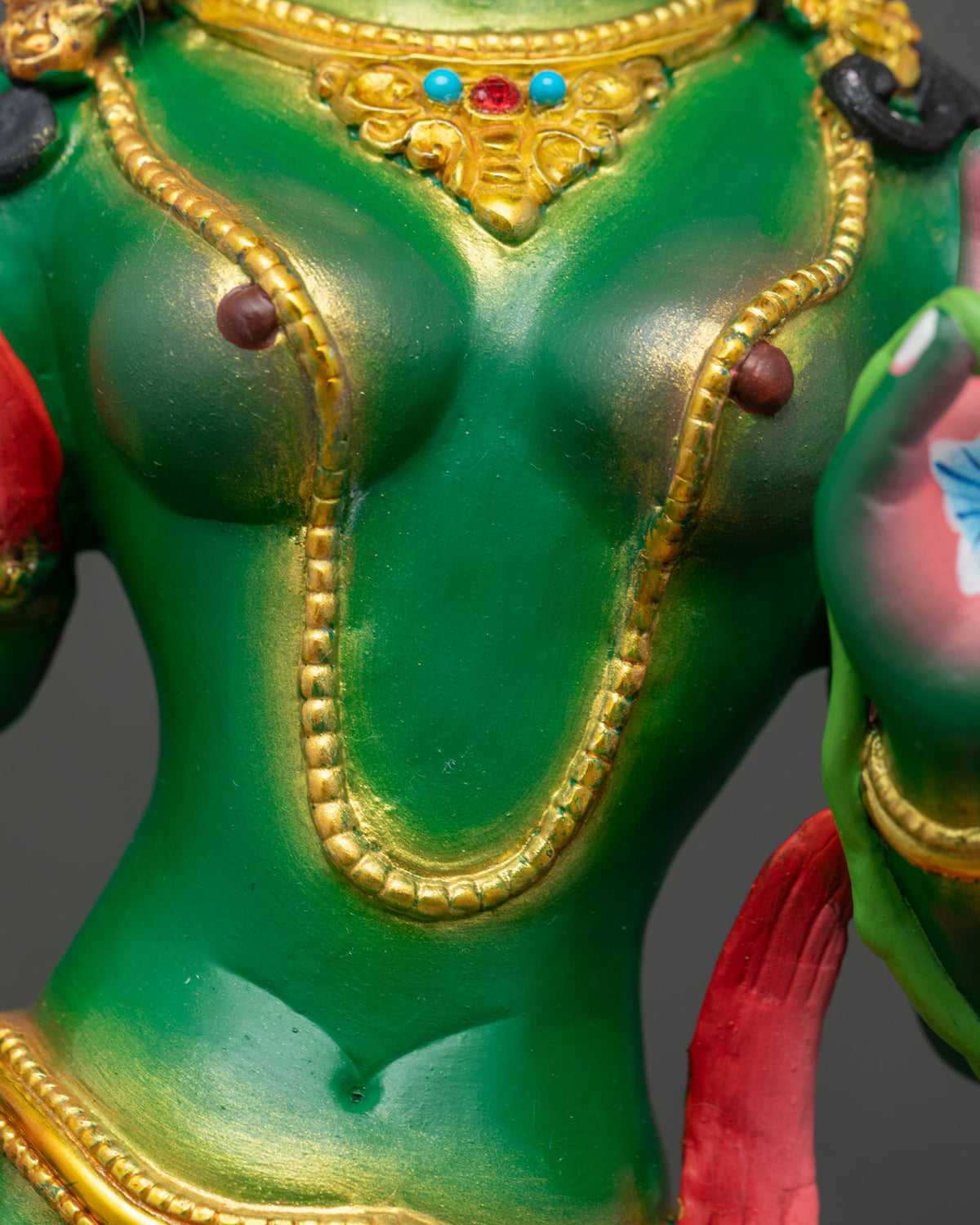 Standing Green Tara Statue