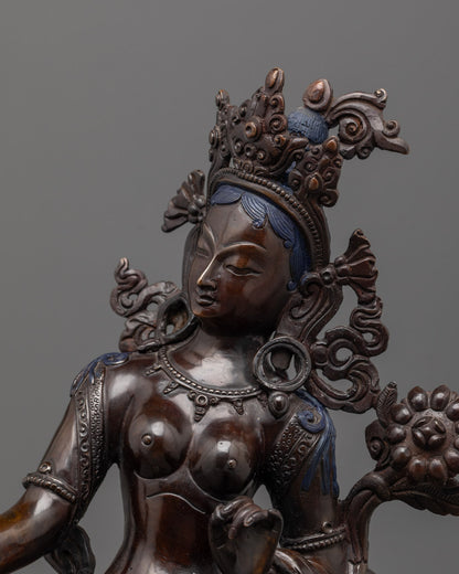 Standing Sita Tara Statue | Tibetan Goddess Sculpture