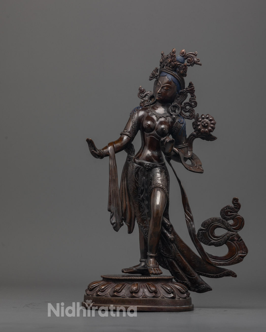Standing Sita Tara Statue | Tibetan Goddess Sculpture