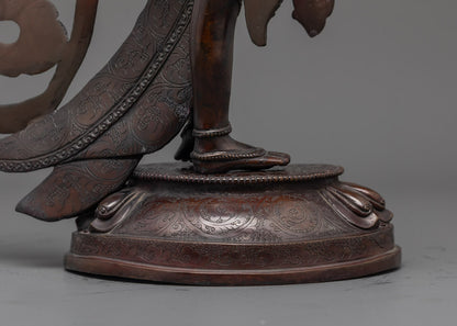 Standing Sita Tara Statue | Tibetan Goddess Sculpture