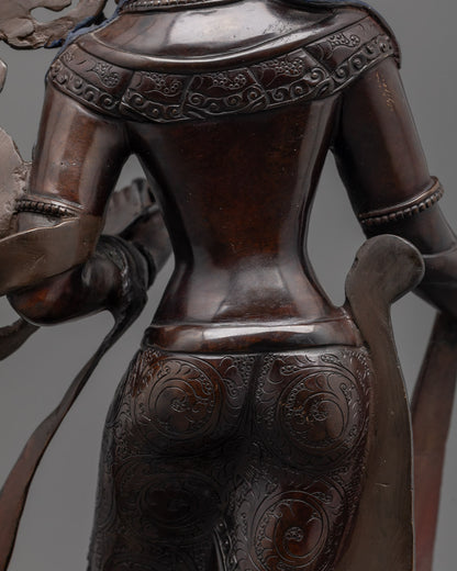 Standing Sita Tara Statue | Tibetan Goddess Sculpture