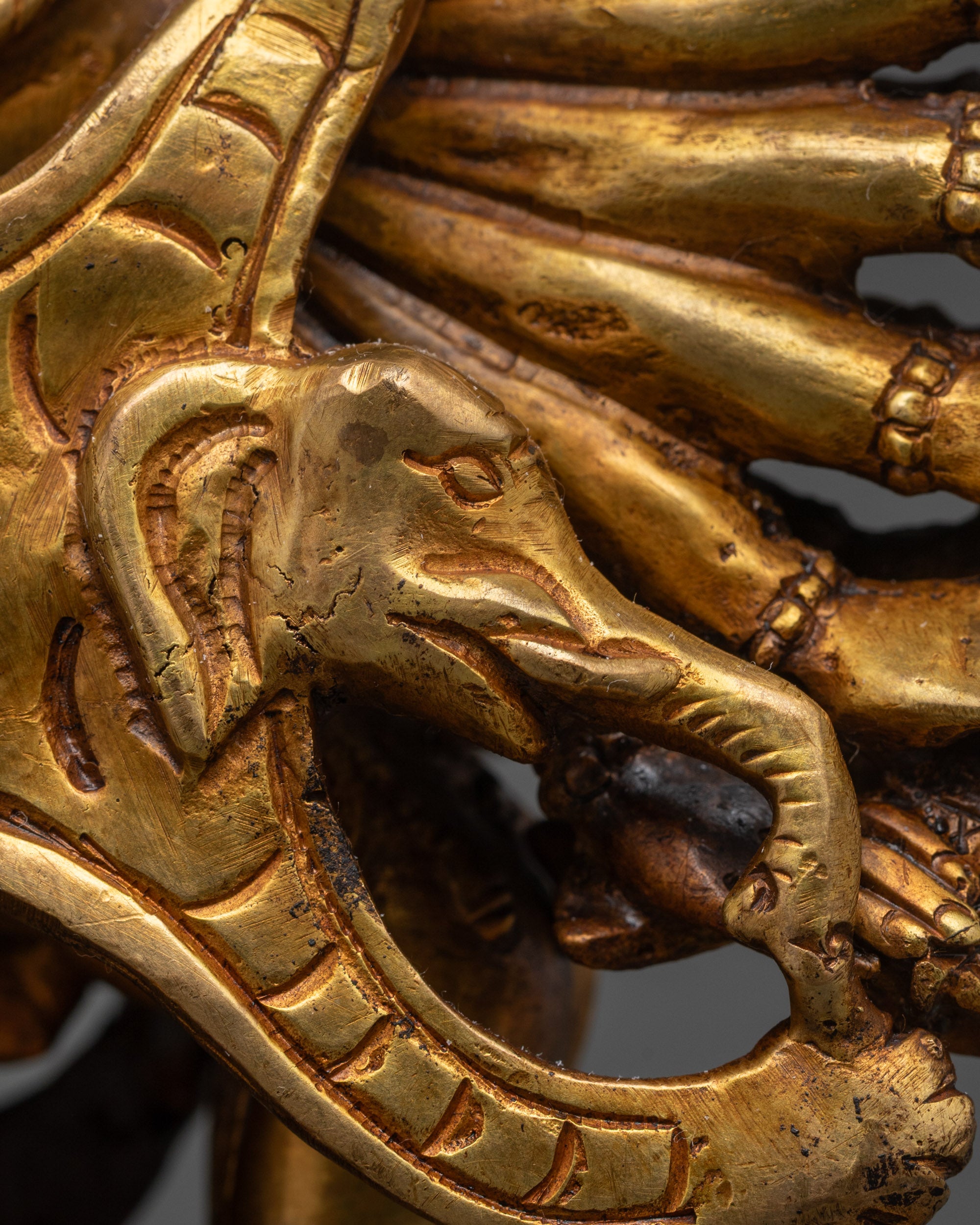 Handcrafted Yamantaka Statue | Traditional Patan Lost-Wax Art