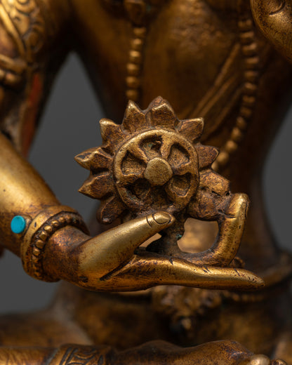 Maha Pratisara Protection Statue | Tibetan Buddhist Goddess