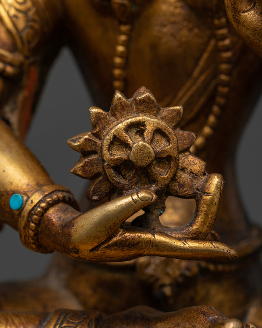 Maha Pratisara Protection Statue | Tibetan Buddhist Goddess