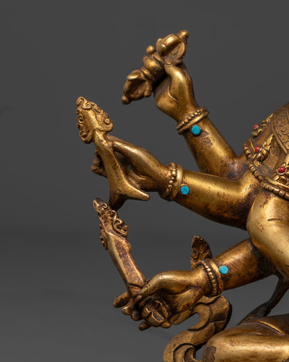 Maha Pratisara Protection Statue | Tibetan Buddhist Goddess
