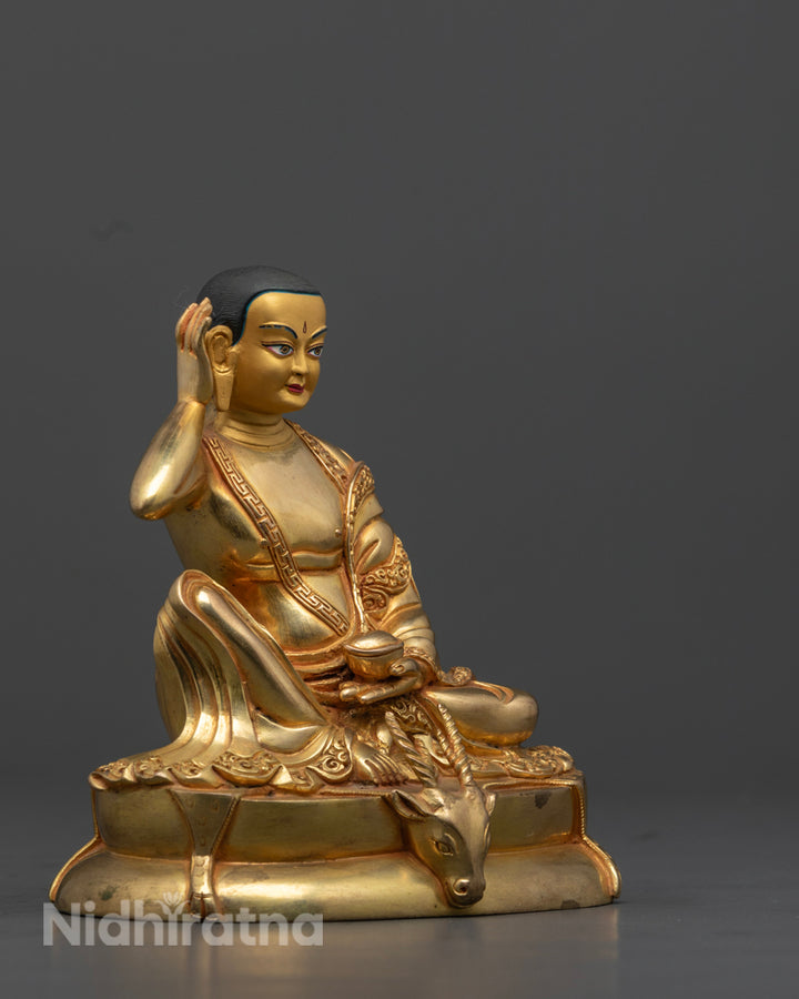 Tibetan Milarepa Statue | Beautifully Designed for Mindfulness