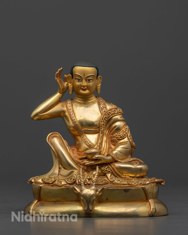 Tibetan Milarepa Statue | Beautifully Designed for Mindfulness