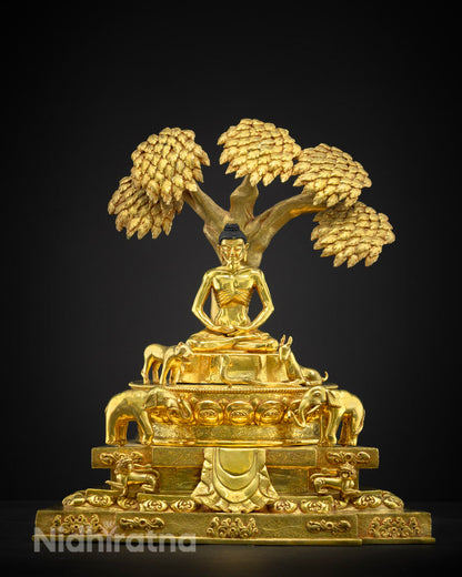 Fasting Buddha Shakyamuni Statue | Shakyamuni Buddha Statue | Dhyani Buddha | Siddhartha Gautama Buddha Statue