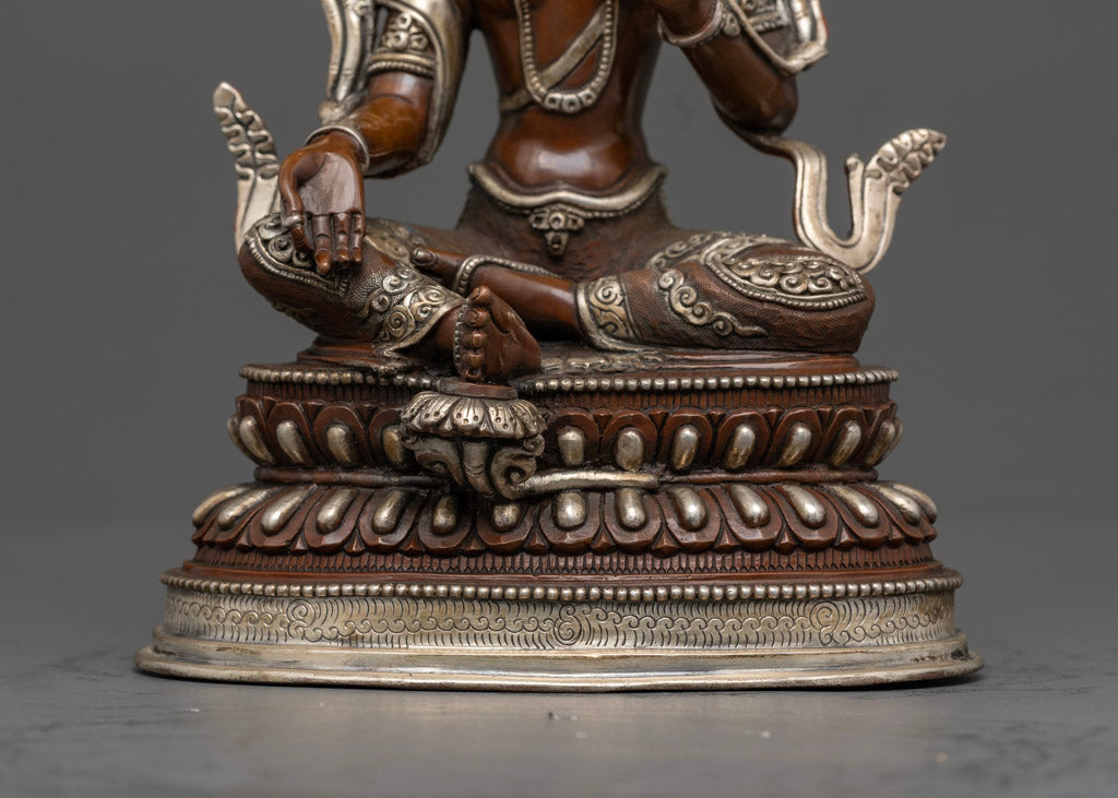 Buddhist Green Tara Statue | Traditionally Crafted Tara Statue