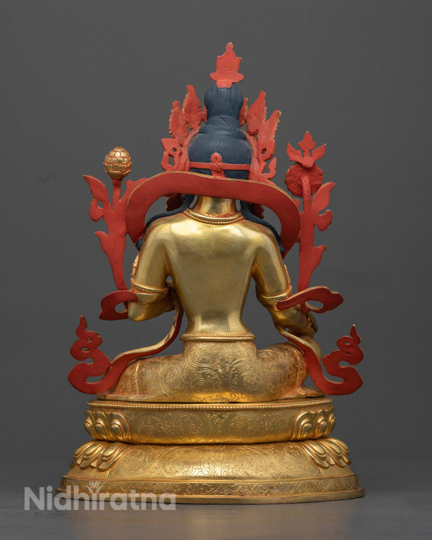 Green Tara Statue | Original Handmade Buddhist Sculpture