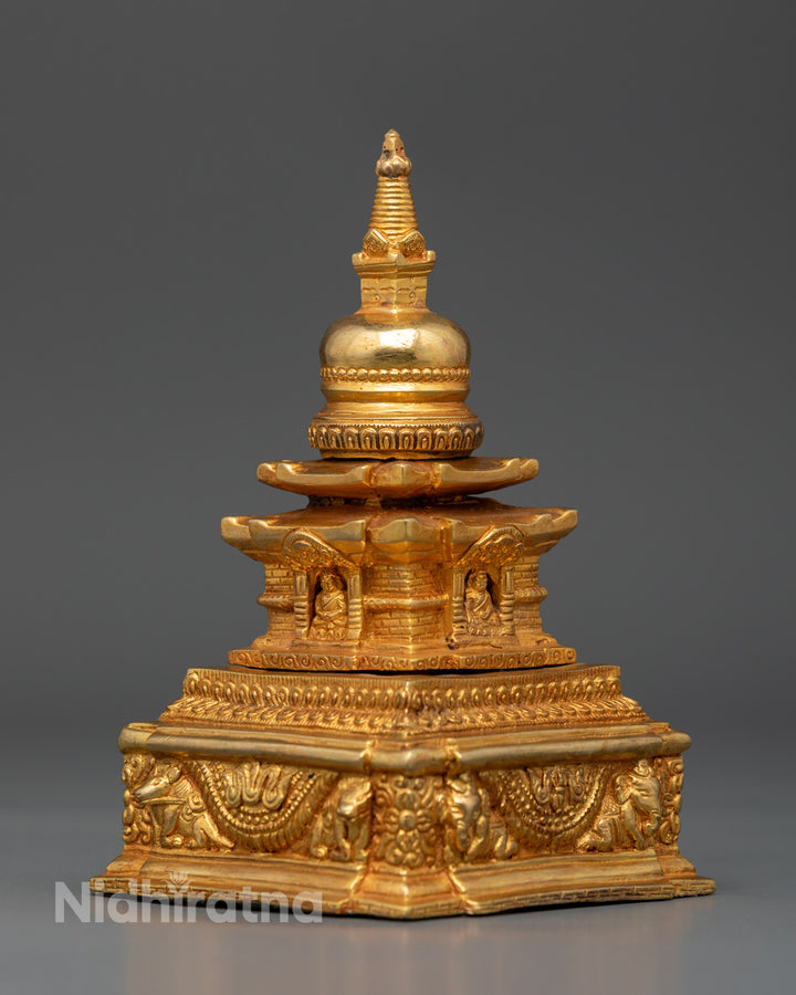 Sacred Tibetan Buddhist Stupa | Perfect for Meditation