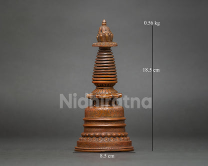 Kadampa Stupa | Sacred Buddhist Altar Decor