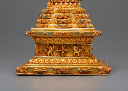 Authentic Nepalese Stupa | Handmade Spiritual Monument