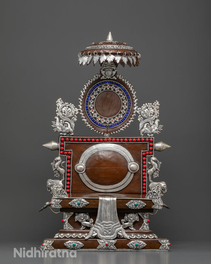 The Regal Oxidized Throne: A Symbol of Abundant Blessings