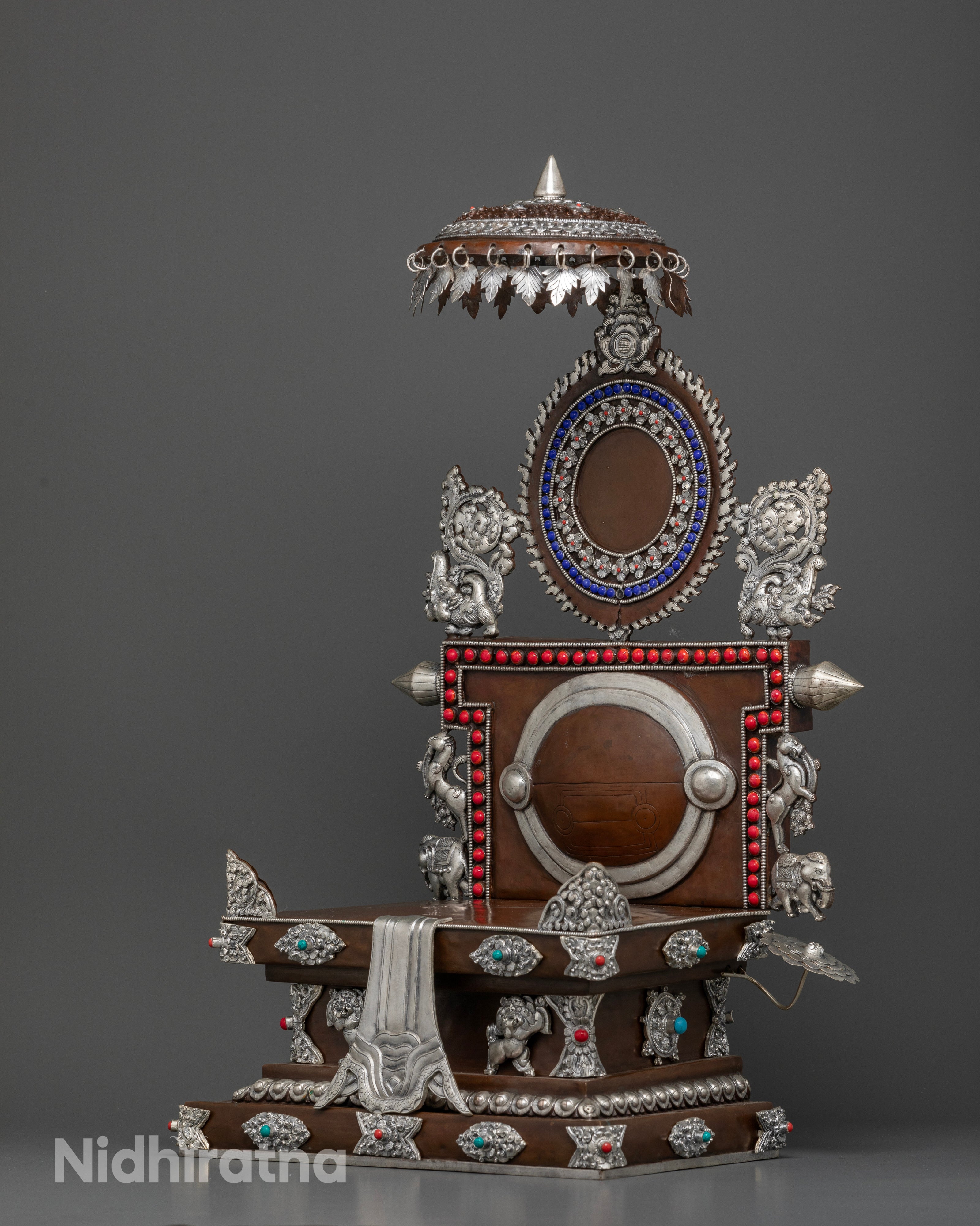 The Regal Oxidized Throne: A Symbol of Abundant Blessings