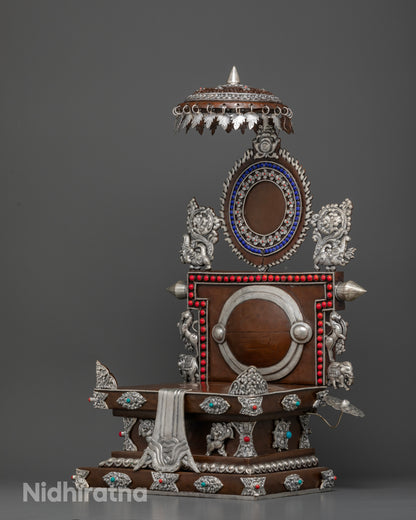 Buddha Shakyamuni: The Serene Sovereign on the Throne of Enlightenment