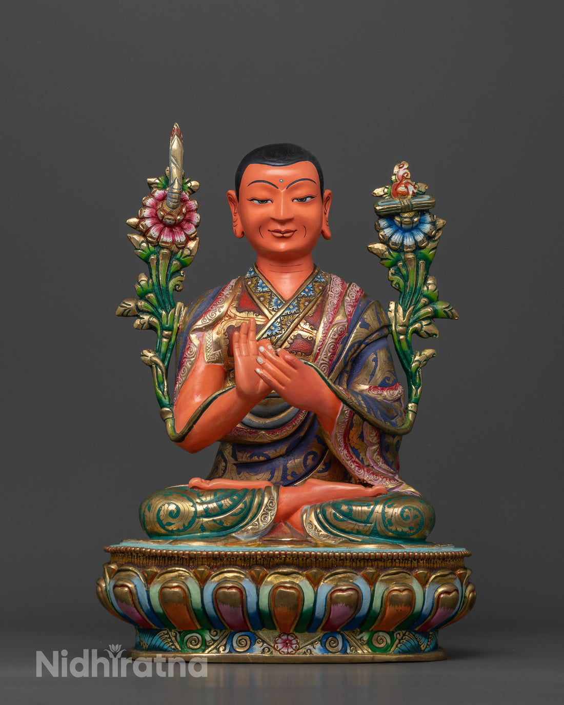 The Enlightened Protector in Red: Tsongkhapa Statue