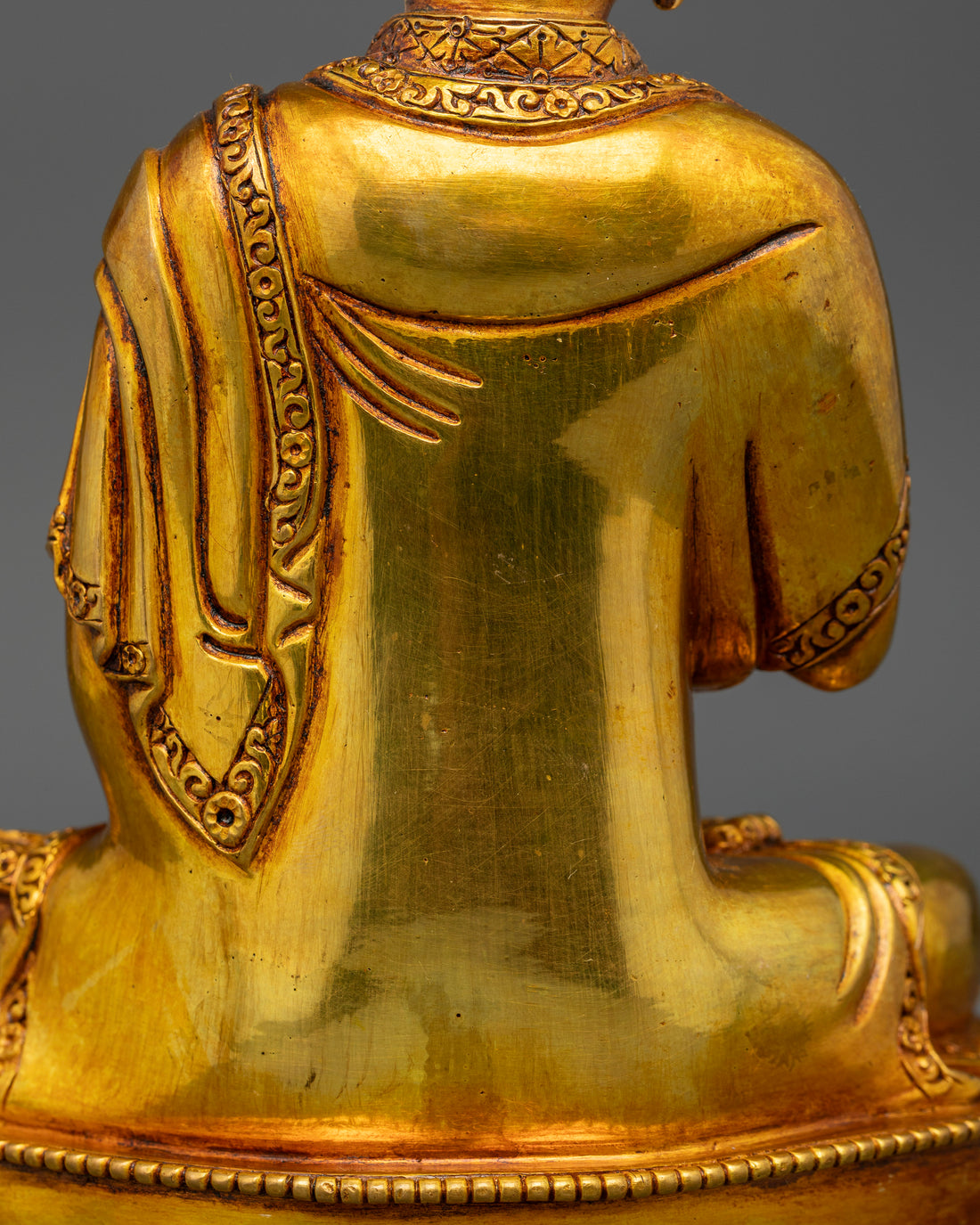 24K Gold-Coated Tsongkhapa Set: Embodying Wisdom and Tradition