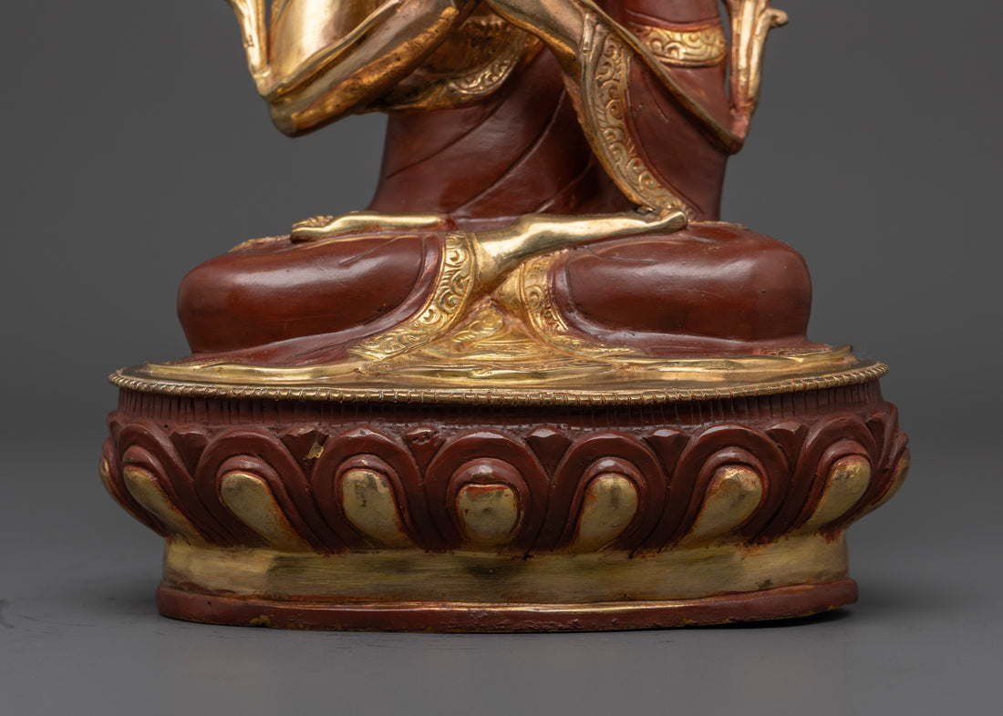 Tsongkhapa Set Statue for Enlightenment