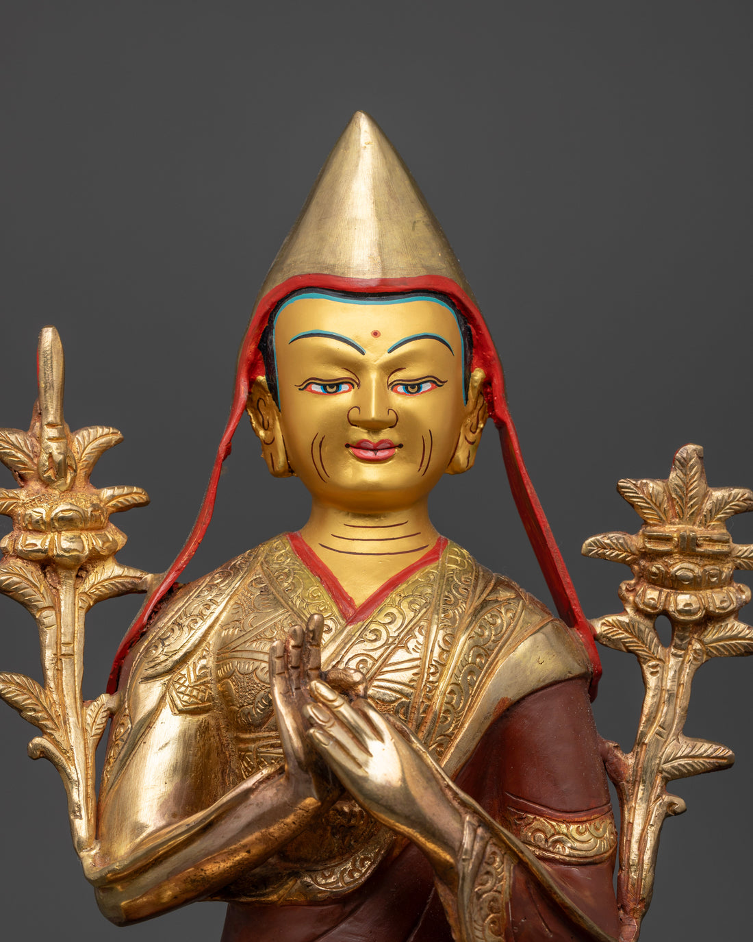 Tsongkhapa Set Statue for Enlightenment