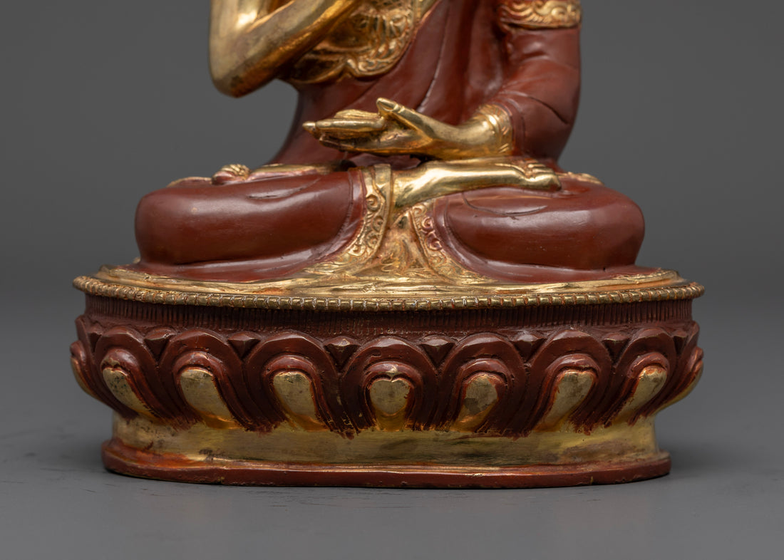 Tsongkhapa Set Statue for Enlightenment