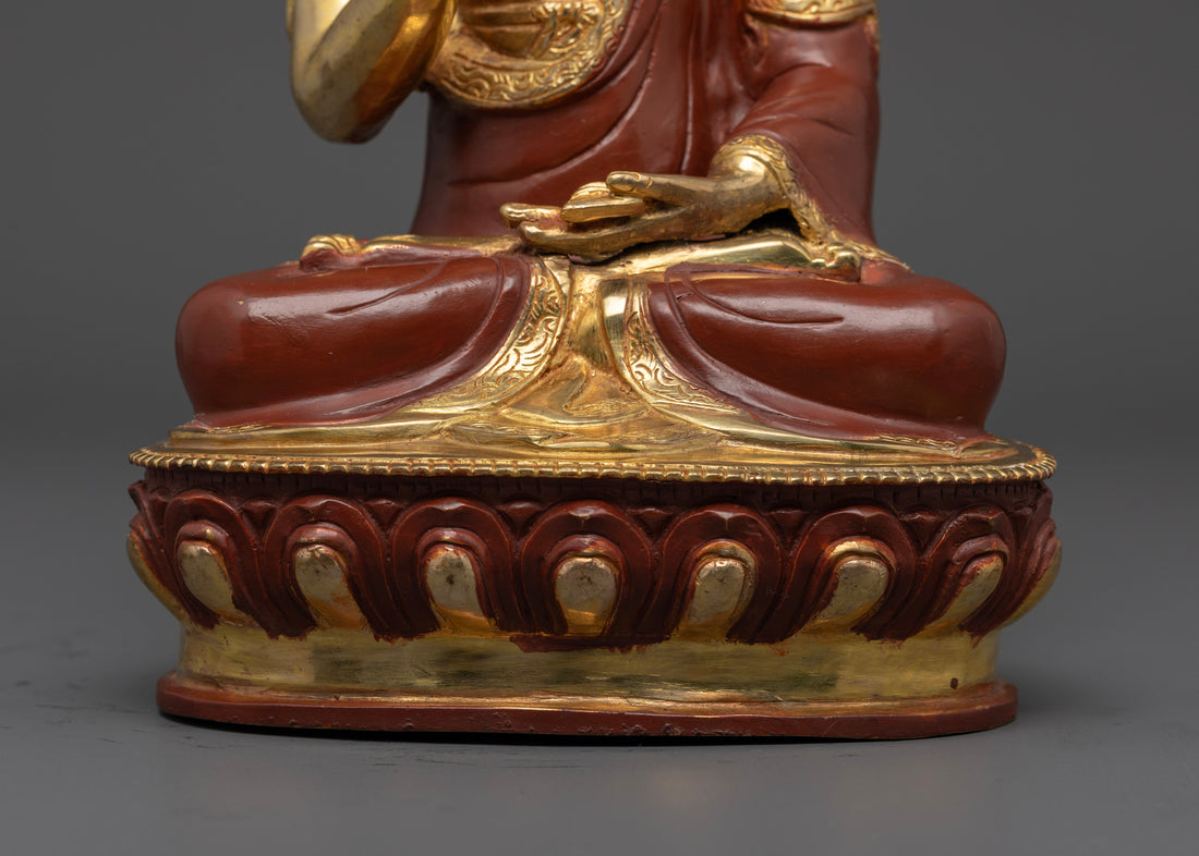 Tsongkhapa Set Statue for Enlightenment