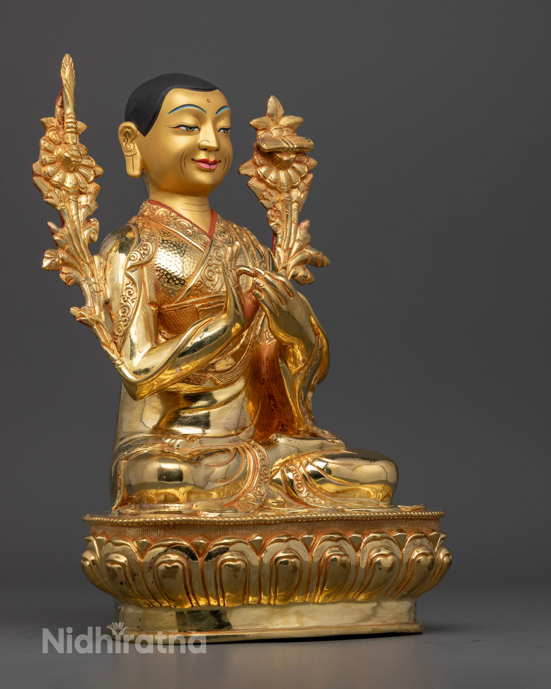 Tsongkhapa Set Spiritual  Statue