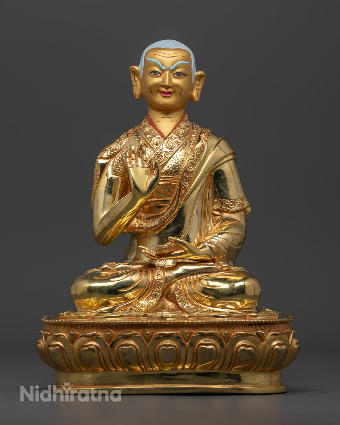 Tsongkhapa Set Spiritual  Statue