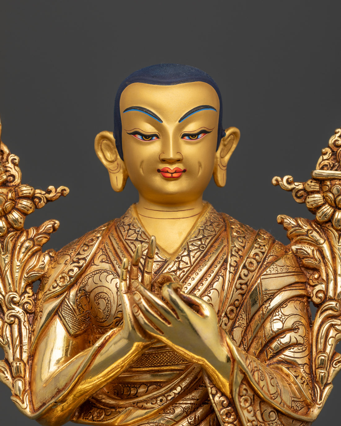 Tsongkhapa: The Sacred Guide in Radiant Gold