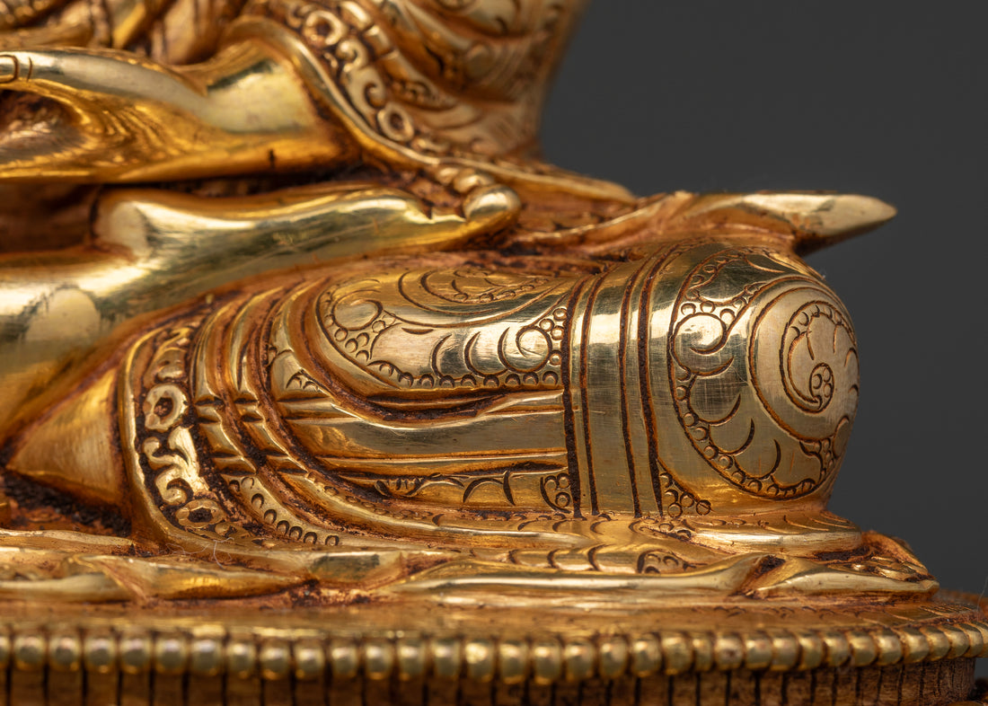 Tsongkhapa: The Sacred Guide in Radiant Gold