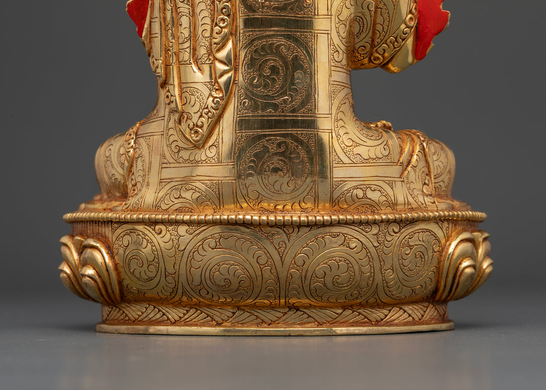 Tsongkhapa: The Sacred Guide in Radiant Gold