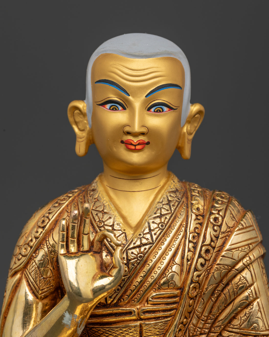 Tsongkhapa: The Sacred Guide in Radiant Gold