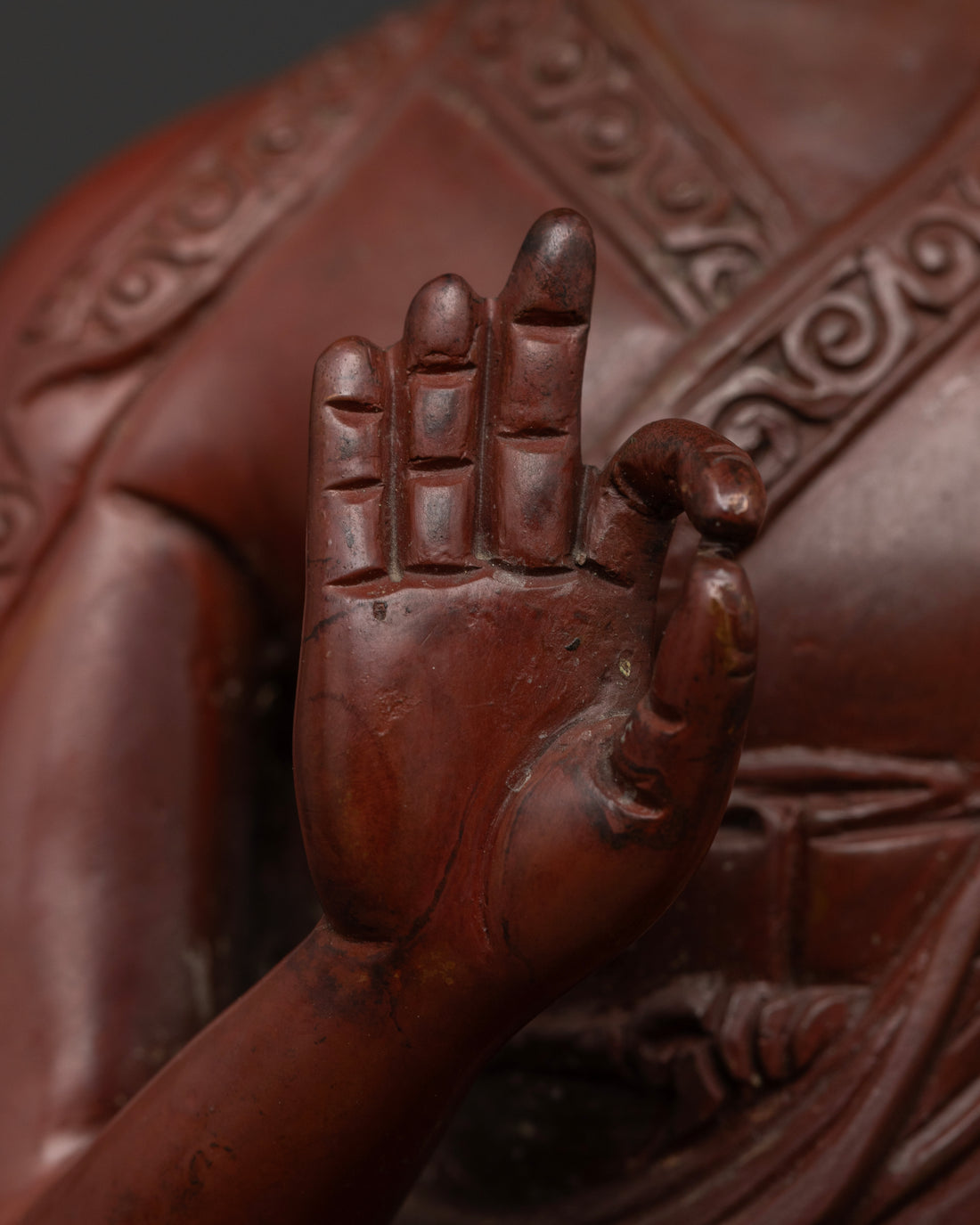 Tsongkhapa and His Disciples: The Sacred Set in Oxidized Craftsmanship