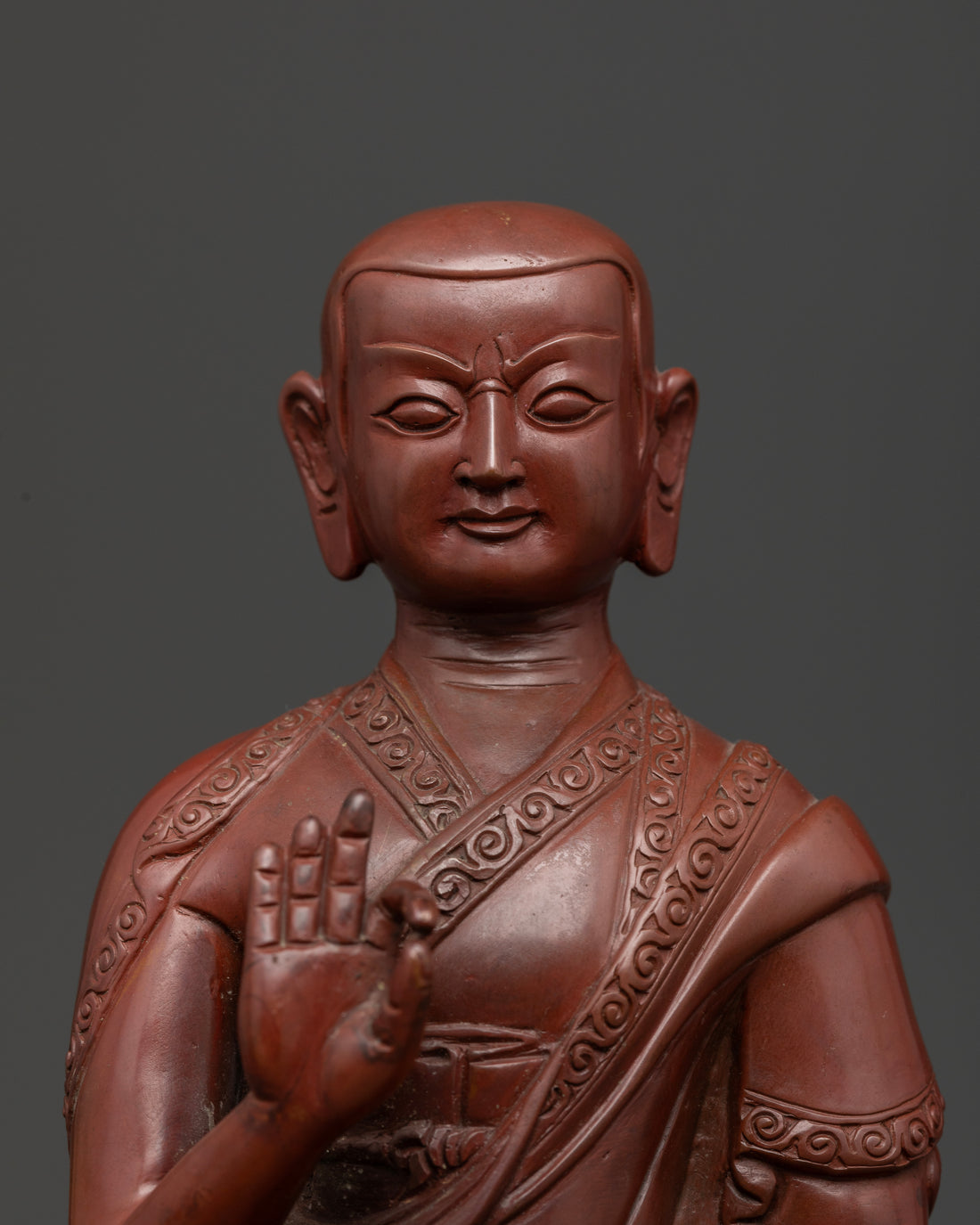 Tsongkhapa and His Disciples: The Sacred Set in Oxidized Craftsmanship