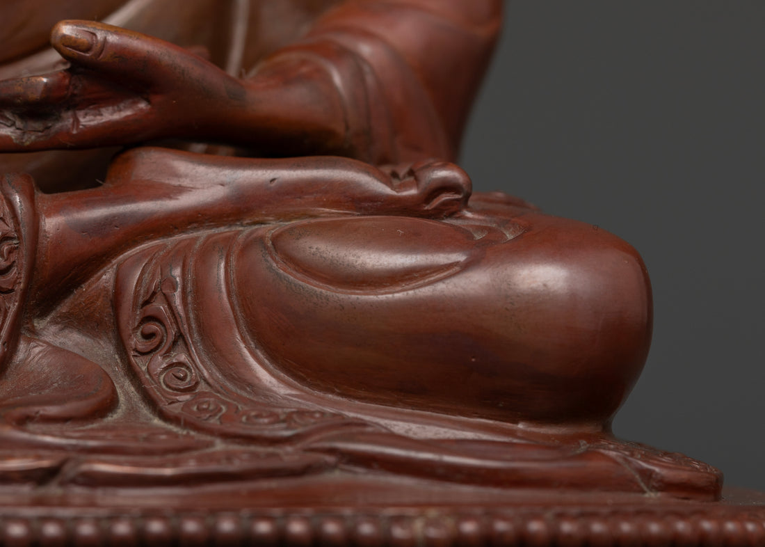 Tsongkhapa and His Disciples: The Sacred Set in Oxidized Craftsmanship