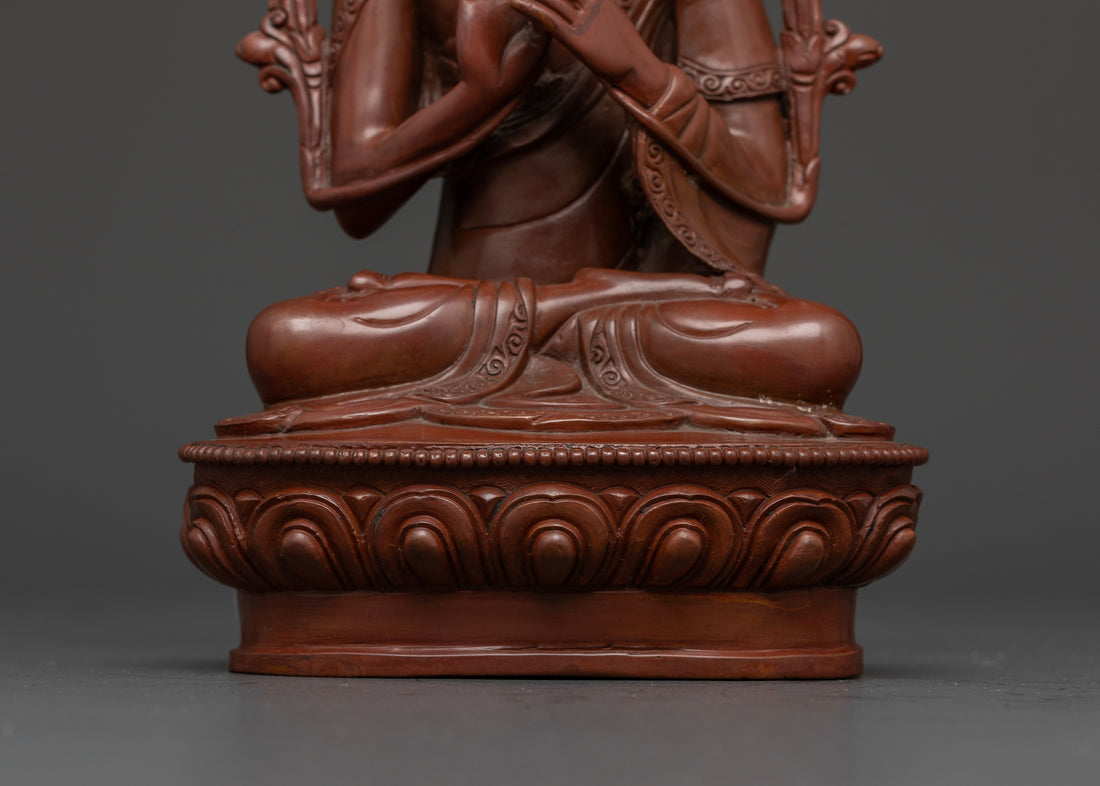 Tsongkhapa and His Disciples: The Sacred Set in Oxidized Craftsmanship