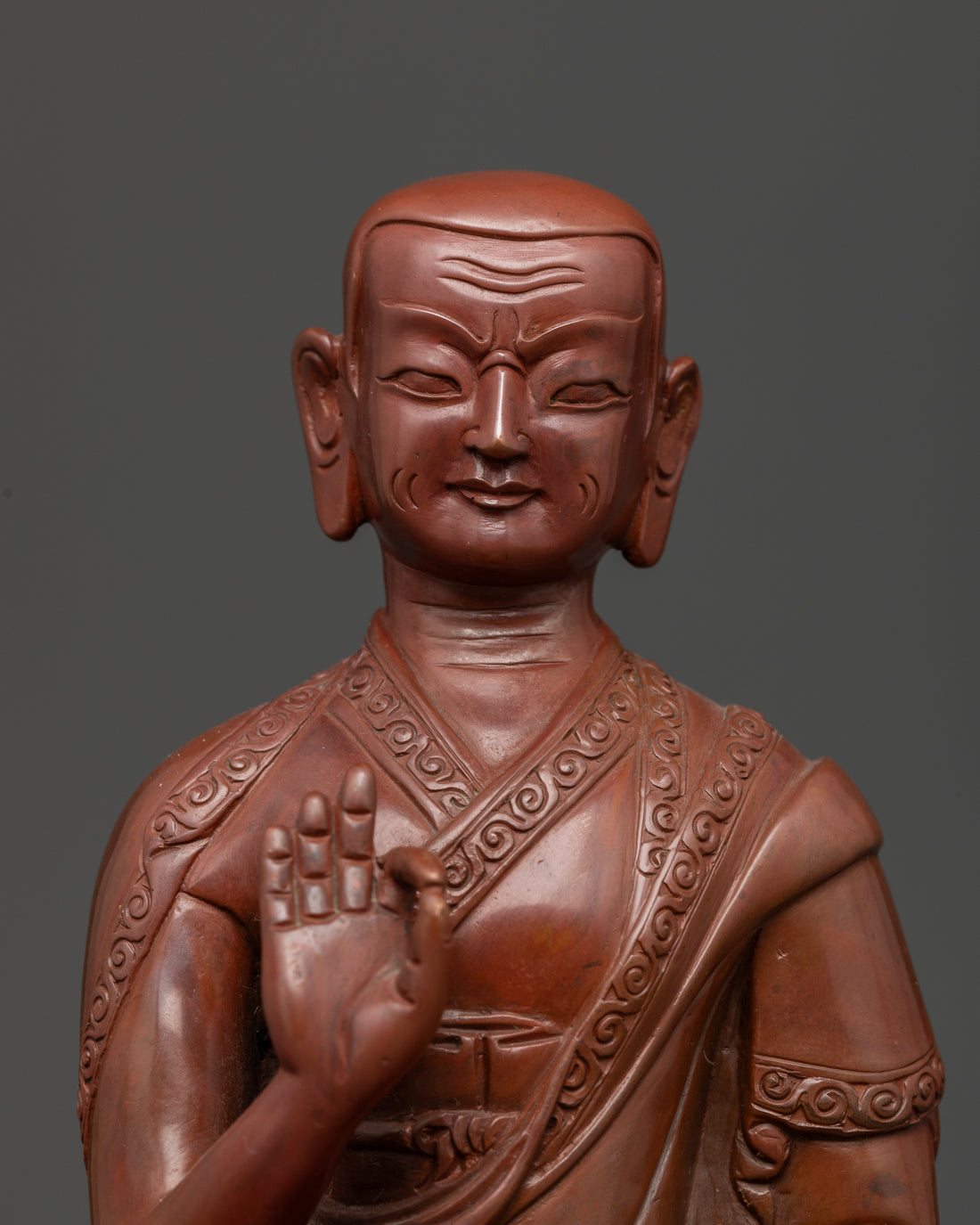 Tsongkhapa and His Disciples: The Sacred Set in Oxidized Craftsmanship