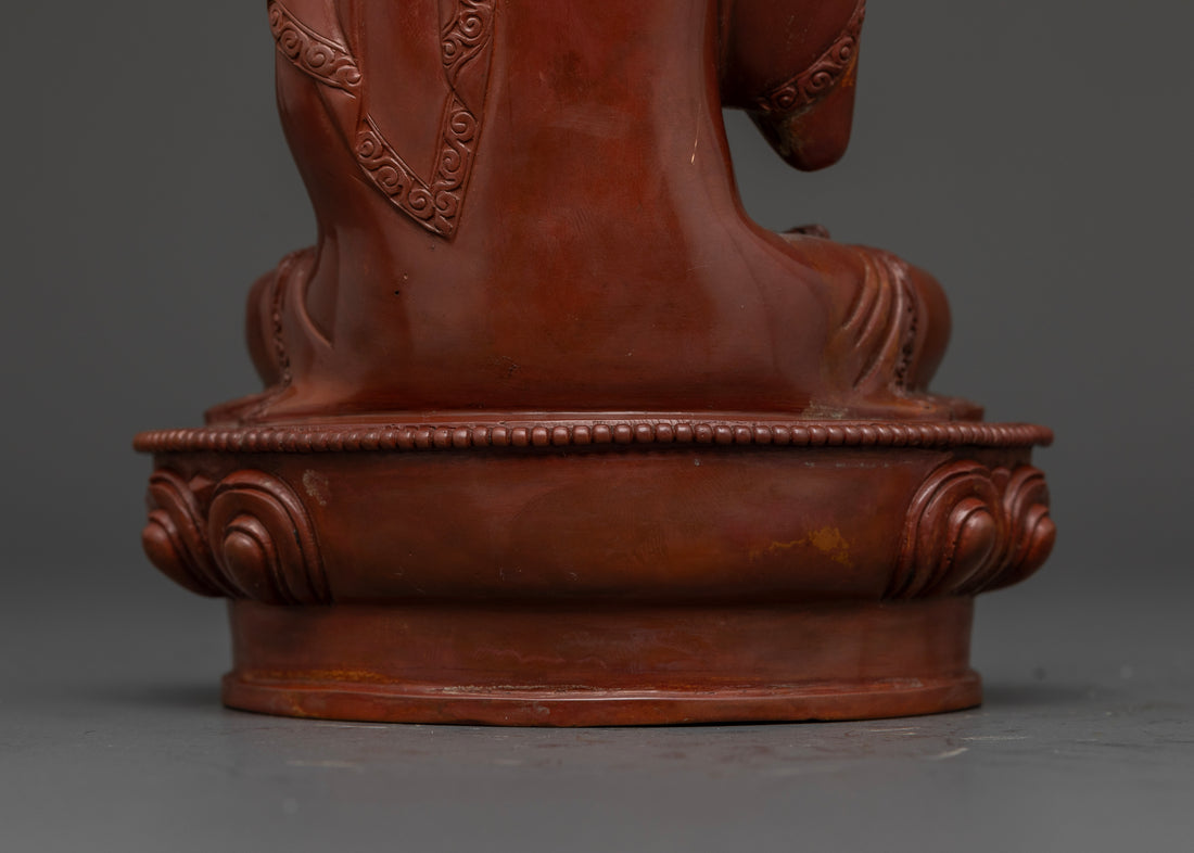 Tsongkhapa and His Disciples: The Sacred Set in Oxidized Craftsmanship