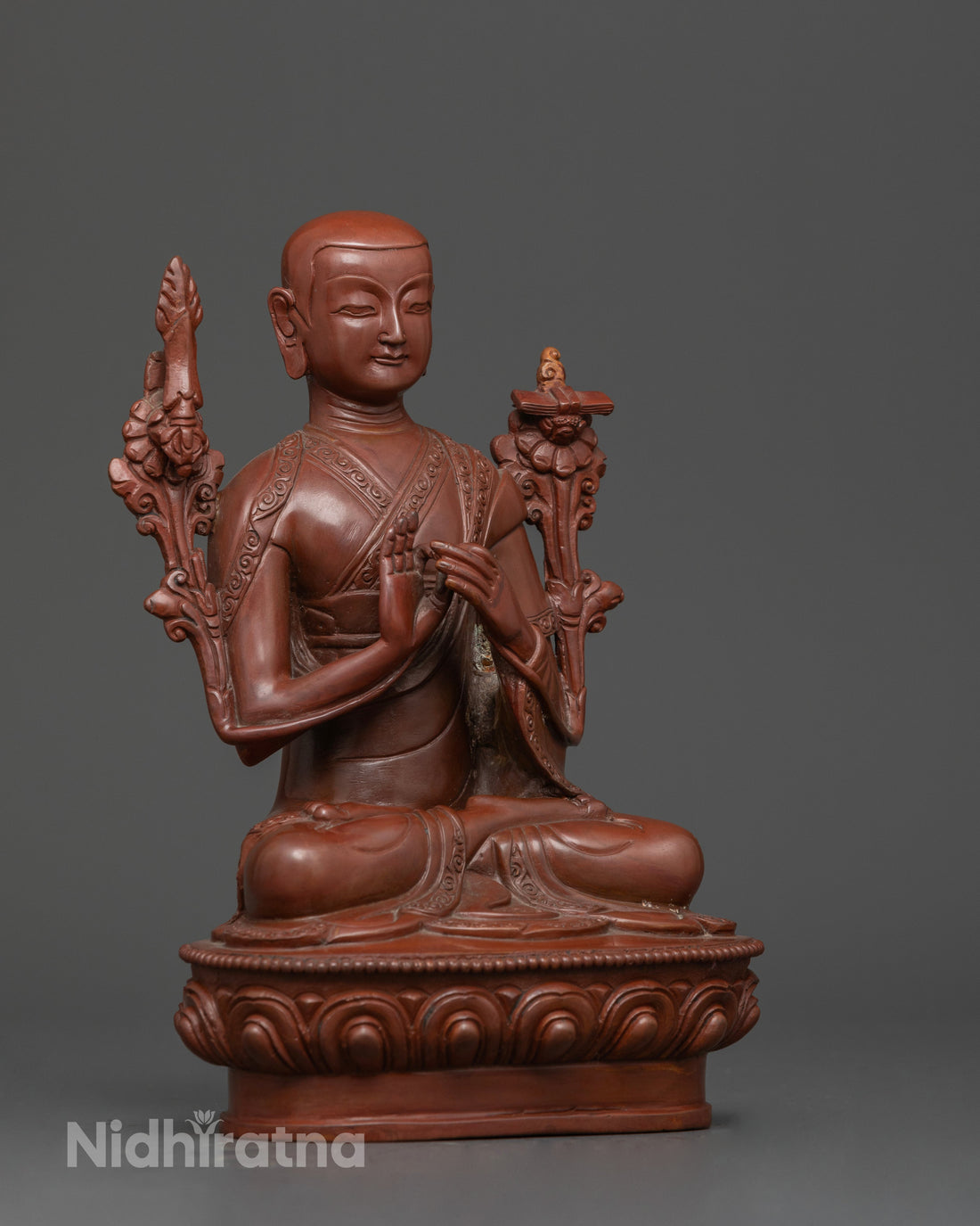 Tsongkhapa and His Disciples: The Sacred Set in Oxidized Craftsmanship