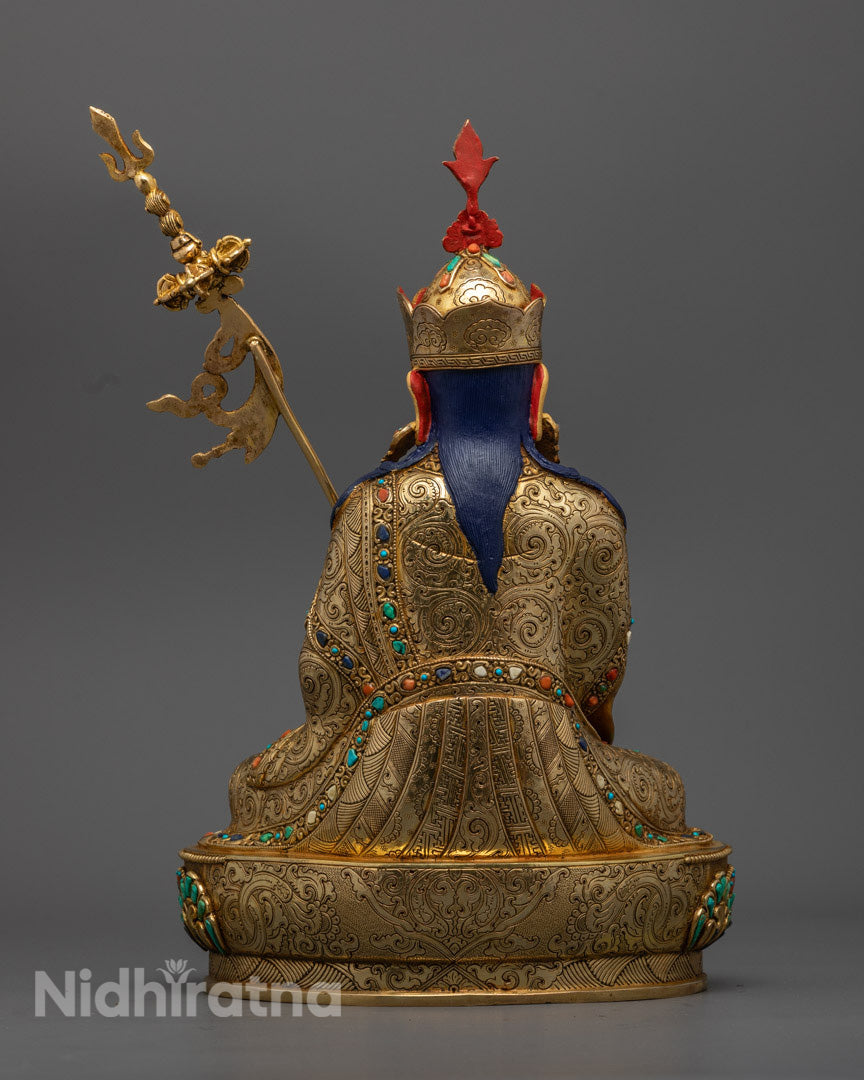 Tantric Buddhist Guru Tsokye Dorje statue symbolizing protection and transformation in Vajrayana tradition