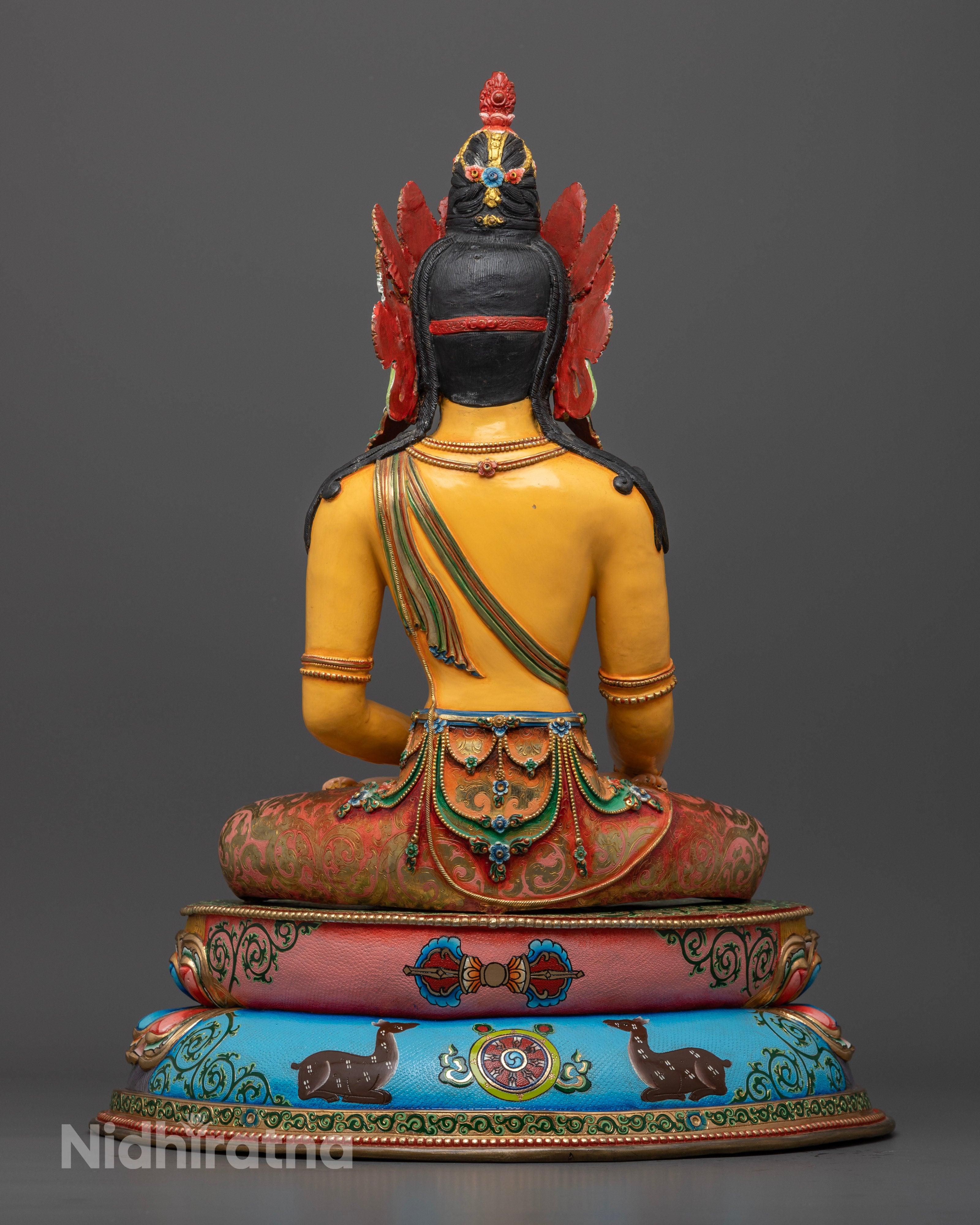 The 10.27kg Mitrugpa statue, a striking piece blending timeless artistry and cultural heritage—ideal for sacred spaces or refined home décor.