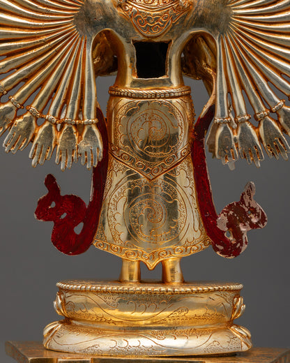 Sacred Thousand-Armed Avalokiteshvara Statue | Himalayan Artwork