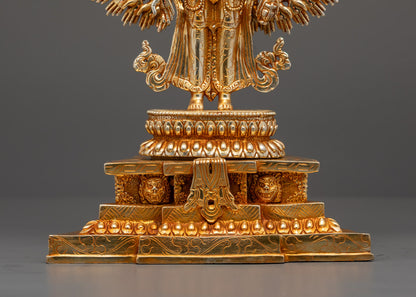 Sacred Thousand-Armed Avalokiteshvara Statue | Himalayan Artwork