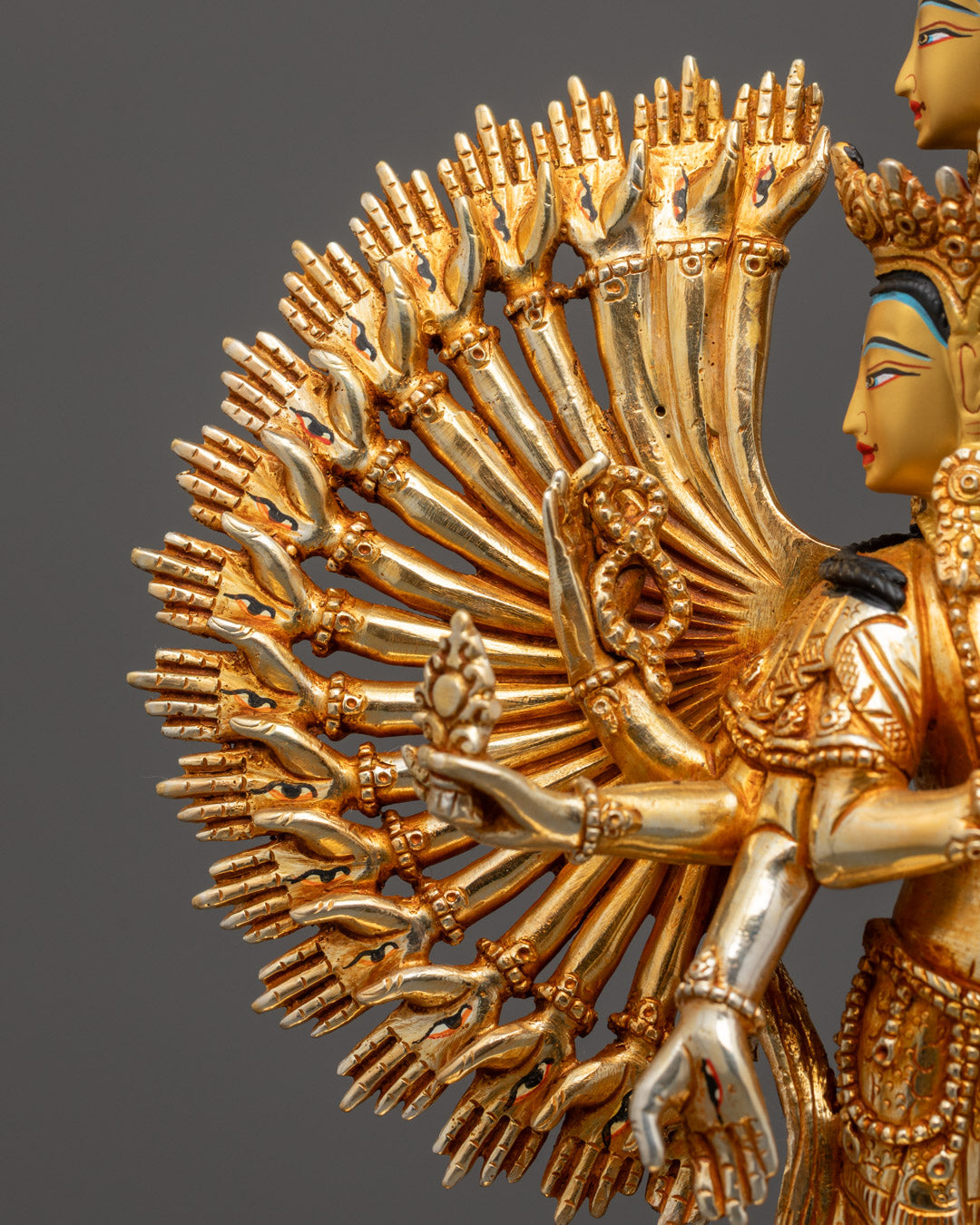 Sacred Thousand-Armed Avalokiteshvara Statue | Himalayan Artwork