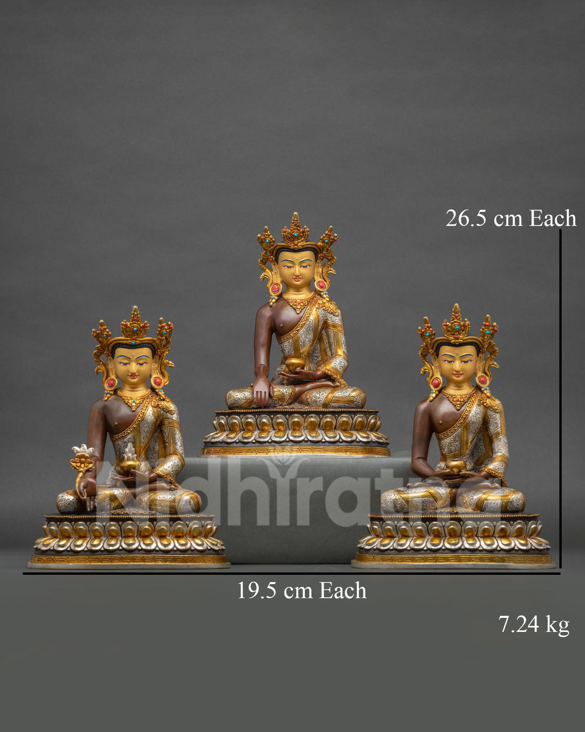Three Buddha Set