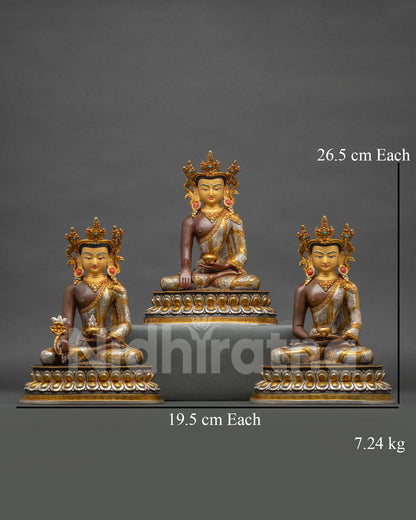 Three Buddha Set