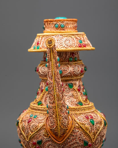 Traditional Water Offering Karuwa Bhumba | Offering Vessel for Ceremonies