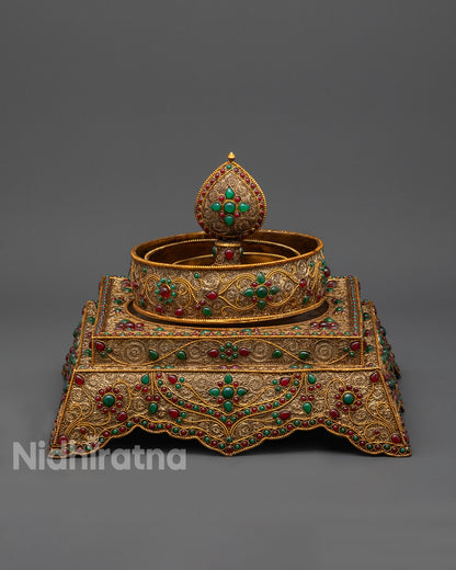 Buddhist Mandala Set | Collection for Rituals and Spiritual Offering